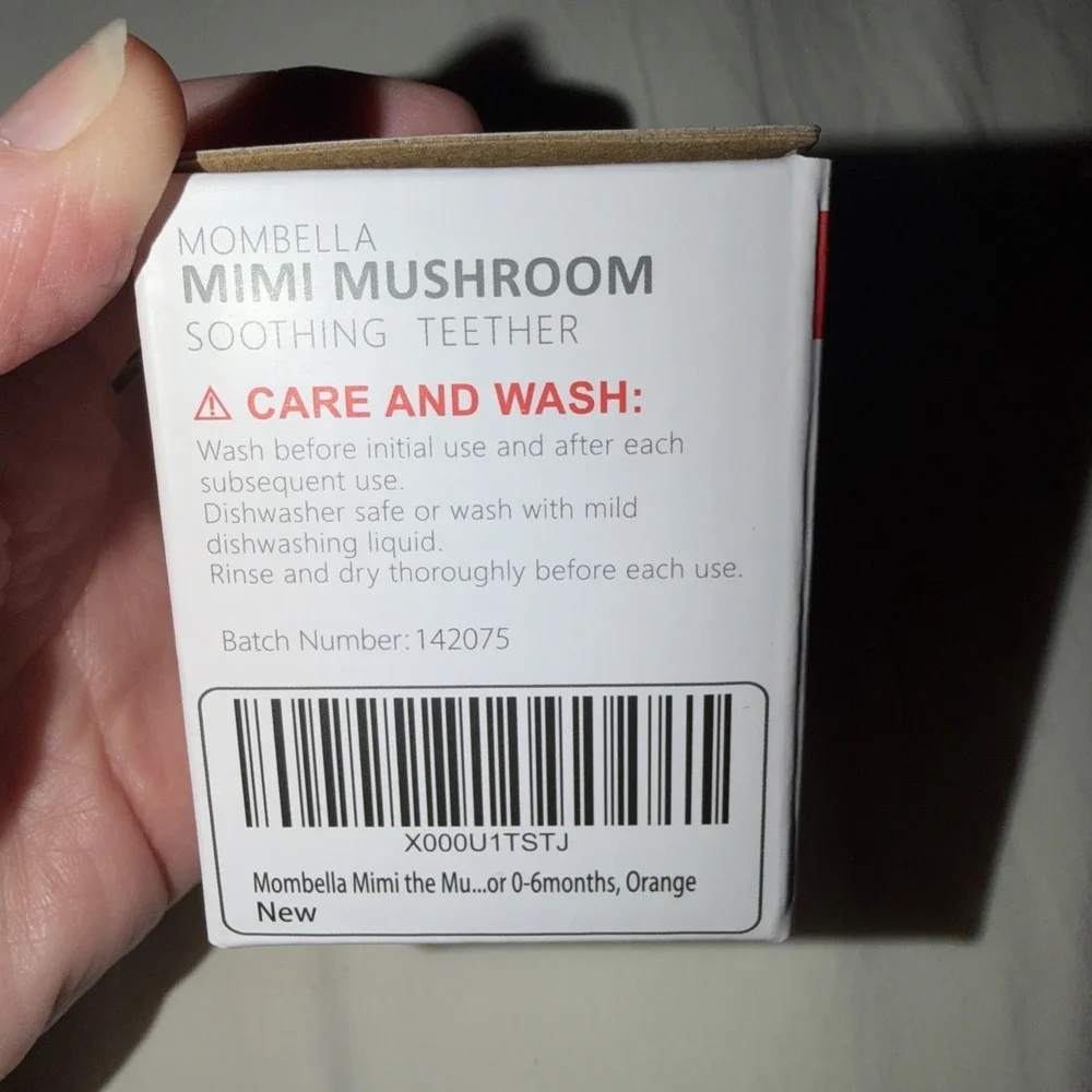 New Mombella Mimi MushroomSoothing TeetherMombellaSize: OS (Baby)